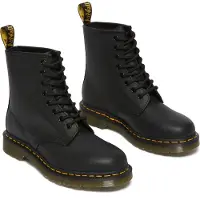 Dr. Martens unisex. 11822003 1460 Black Leather Boots (36), Flat, Laces, Casual