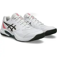 Asics for man. 1041A547 GEL-Dedicate 9 Clay white sneakers (42.5), Fabric, Flat, Laces, Casual, Sport