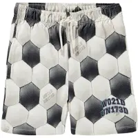 Molo GOTS Adian Shortsit Football Moon Football Moon 122 cm Harmaa 122 cm Pojat
