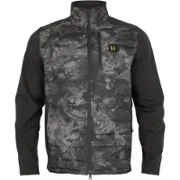 Härkila Men's Noctyx Camo Hybrid Jacket Axis MSPBlack/Black L