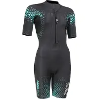 Zoggs Women's Pacer Tour Shorty Black/blue Uimapuvut M