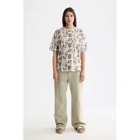 Scotch & Soda All Over Printed Loose Fit Lyhythihainen T-paita