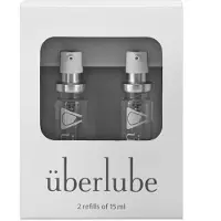 Uberlube Good-to-Go Liukuvoide Täyttöpakkaus 2 x 15 ml - Clear