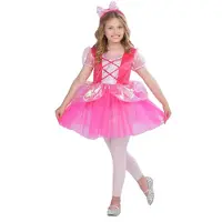 Magic Flip Naamiaisasu Prinsessa 110-116 cm, Vaaleanpunainen