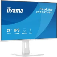 Iiyama ProLite XB2797HSU-W1 Näyttö 27" IPS Full HD 1920x1080 120Hz 1ms AMD FreeSync USB Hub Valkoinen