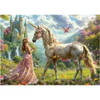 Educa Unicorns And Butterflies 500p palapeli