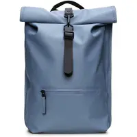 Rains Rolltop Rucksack W3 - Blue - ONE SIZE