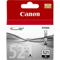 Canon CLI-521 -mustesäiliö, 9 ml, musta