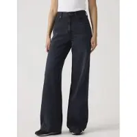 Levi's for woman. 0073B-0000 Wide Leg Lightweight Jeans navy (27/29), Casual, Cotton, Denim