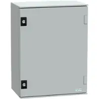 APC ELECTRIC THALASSA PLM SEINÄKAAPPI LASIKUITUVAHVISTEINEN POLYESTERI 430X330X200 KXLXS IP66 RAL7035 (NSYPLM43G)