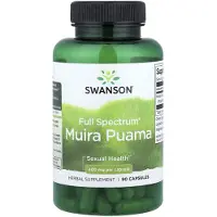 Swanson Health , Full Spectrum, Muira Puama, 400 mg, 90 Capsuja
