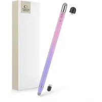 Tech-Protect USP100 Touch Stylus -kynä - Tarkka ja herkkä - Violetti / Vaaleanpunainen