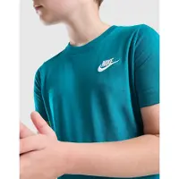 Nike K Nsw Tee Emb Futura Lbr - Green - 128-137
