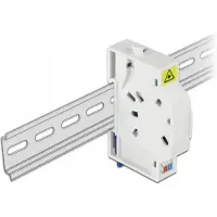 DeLOCK 85922, Valkoinen, Akryylinitriilibutadieenistyreeni (ABS), 60,5 mm, 85 mm, 18,5 mm, 1 kpl