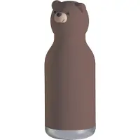 Asobu Bestie Vesipullo Brown Bear Brown-Onesize Ruskea One Size Pojat, Tytöt