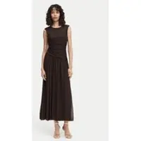 Vero Moda Vmpenelope Sl Maxi Dress Jrs Exp - Brown - M