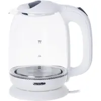 Mesko lasinen vedenkeitin 1.7L 2200W - Valkoinen