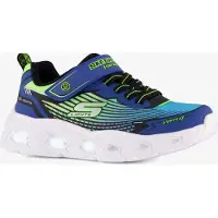 SKECHERS LED-kenkä - Vortex 3.0 - Musta/Sininen/Lime - - 29 - LED-kengät