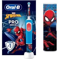 Oral-B PRO Kids 3+ Spiderman sähköhammasharja sisältää kotelon lapsille 1 kpl