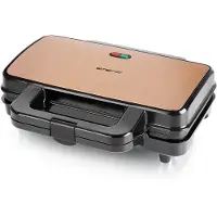 Emerio - Voileipägrilli XXL 32x27 cm 900W Kupari