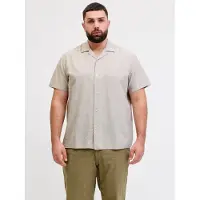 Jack & Jones Breeze Linen Plus Size Lyhythihainen Paita