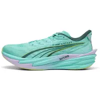 Puma Deviate NITRO 4 HYROX Trainers Green Yellow AW26, Size 44,5 - EUR