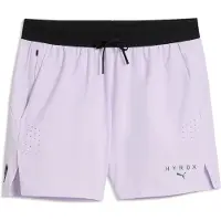 Puma x Hyrox Pwrmode 5" Shorts Purple Green, Size M