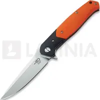 Bestech Swordfish - Satin - G10 kääntöveitsi, oranssi, musta