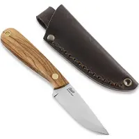Brisa Necker 70 Scandi kaulaveitsi, Olive wood