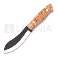 Brisa Nessmuk 125 puukko, stabiloitu visakoivu, tulus