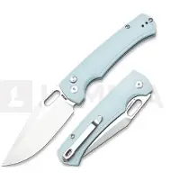 Artisan Cutlery Revel Button Lock Mint GRN