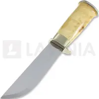 Marttiini Lapp 245010 Stainless, Curly Birch, fixed knife