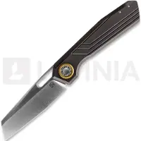 Vosteed Xeno - Satin - Titanium kääntöveitsi, Dark Reddish Purple