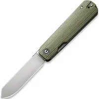 CIVIVI Sendy C21004B-1 Satin Nitro-V, Milled Green/Red G10, pocket knife, Ben Petersen design