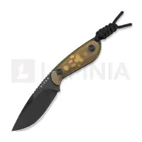 Kizer Cutlery Buddy 1081A1 Black Nitro-V, Ultem, fixed knife, Maksim Epifantsev design