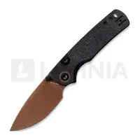 Vosteed Porcupine T - Copper Dune - Micarta kääntöveitsi, musta