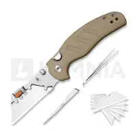 Kizer Cutlery C01C Uti 2 kääntöveitsi, Brown G-10 & Bead Blast