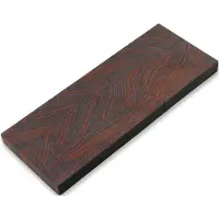 Brisa G-10 Damascus Black & Red