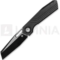 Vosteed Xeno - Blackwash + Satin - Titanium kääntöveitsi, musta