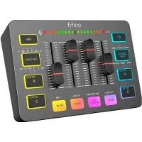 Fifine AMPLIGAME SC3 Gaming USB Mixer - Streaming &amp; Podcast Mikseri