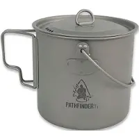 Pathfinder PTH201 Titanium Bush Pot 1100 ml, pot with lid