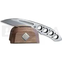 Ocaso Duo Desk Knife 80DKW Wharncliffe, With Stand, fixed desk knife, Wes Crawford design