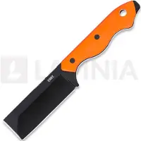 CRKT Razel 4037ER Black Oxide D2, Orange G10, fixed knife, Jon Graham design