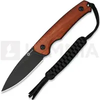 CIVIVI Altus Fixed Blade C20076B-3, Blackwashed 14C28N, Guibourtia Wood pocket knife