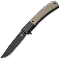Böker Plus Modern Gentleman 01BO931 Black Nitro-V, Green Micarta, pocket knife