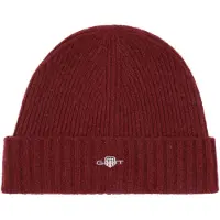 Gant for man. 9910023 Shield woollen hat red (OSFA), Casual