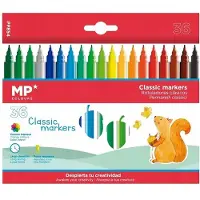 MP Värilliset huopakynät , 36 kpl.