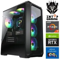 INTOP Tietokone AQUA Ryzen 7 7700X 64GB DDR5 500SSD M.2 NVME RTX5060 8GB no-OS