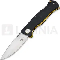 Böker Plus Pocket Epicenter Backlock 01BO545, D2, Black Yellow G10 pocket knife, Todd Rexford design