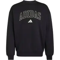 Adidas Urheilullinen collegepaita 'Coll' musta / valkoinen